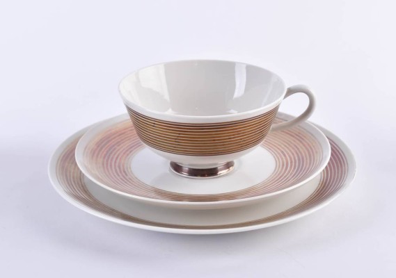Tea service Hallesche Form, KPM Berlin