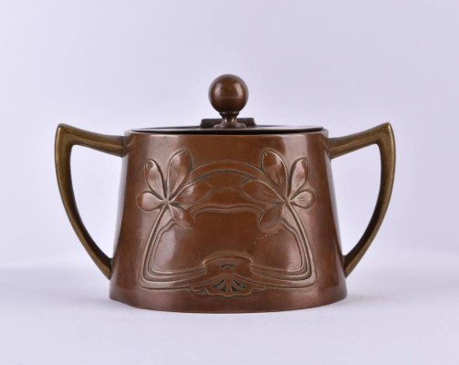 Art Nouveau sugar bowl, Carl Deffner Esslingen