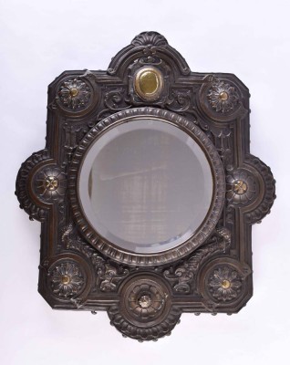 Small wall mirror around 1900