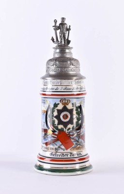 Reservist Tankard of the Pioneer Battalion, Berlin, 1910-1912