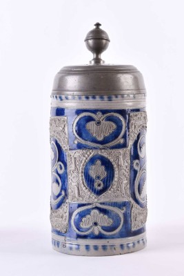 Westerwald stoneware jug, circa 1784