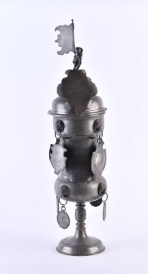 Large craftsmen's guild goblet, c. 1743