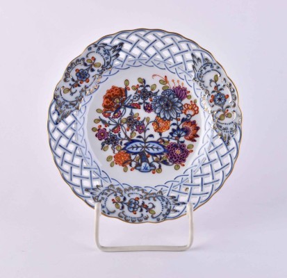 Durchbruchteller Meissen 