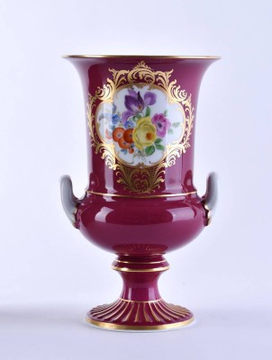 Kratervase Meissen