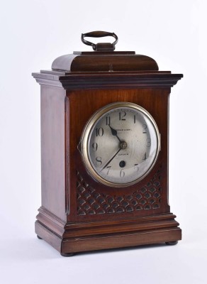 A Donne & Son mantel clock, London around 1900
