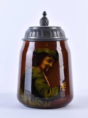 Villeroy & Boch, Mettlach Historicism beer mug, circa 1890