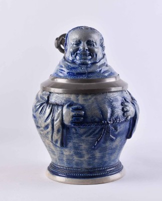 Westerwald figure jug from around 1900