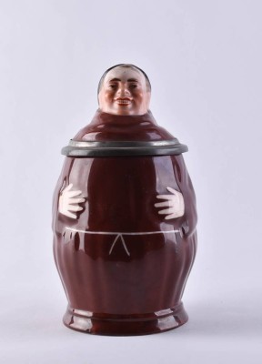 Figurine jug monk - Thuringia around 1900