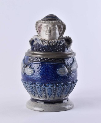 probably Westerwald figurine jug around 1900