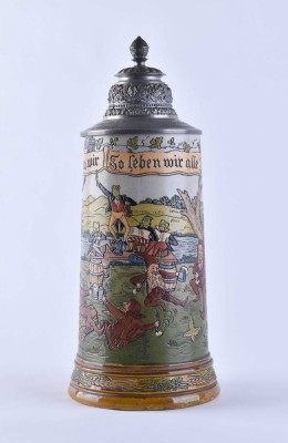 Bierkrug um 1900