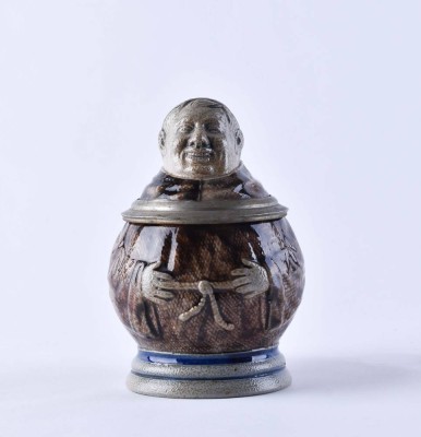 Figure jug, circa 1900