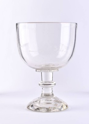 großes Weißrandglas 19. Jhd.