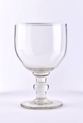 großes Weißrandglas 19. Jhd.