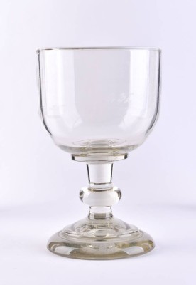 großes Weißrandglas 19. Jhd.