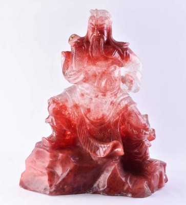 monumentale Figur des Guan Yu, auch Guandi genannt, China 20. Jhd.