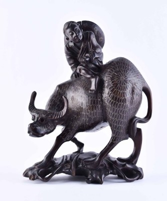 Holzfigur China 19./20. Jhd.