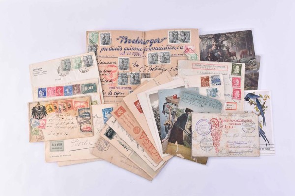 Konvolut Postkarten und Briefe