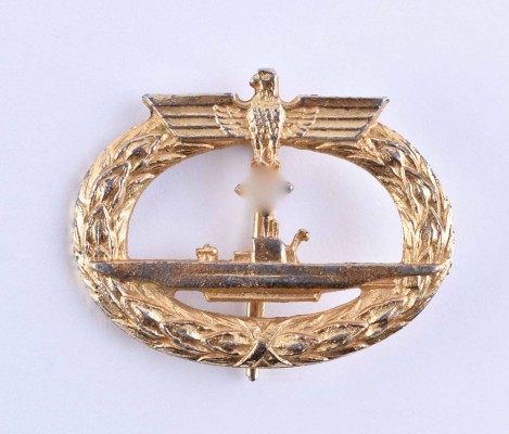 Submarine war badge WW II