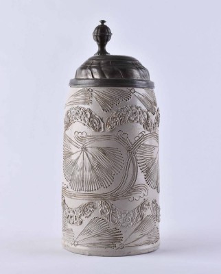 Westerwald beer mug, circa 1900