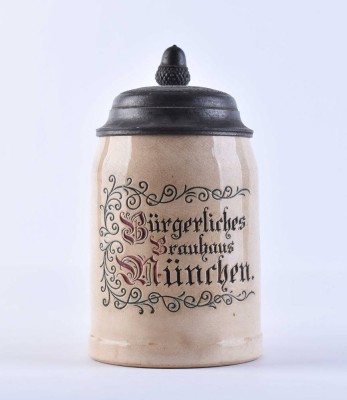 Bierkrug um 1900