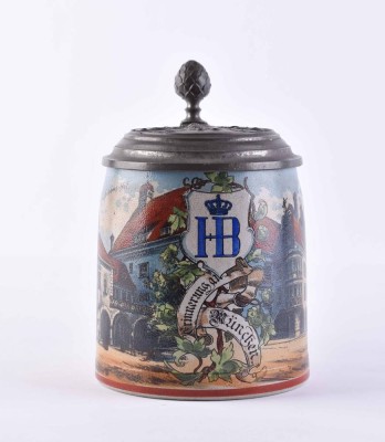 Bierkrug um 1900, München