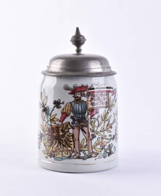 Patriotic beer mug around 1900