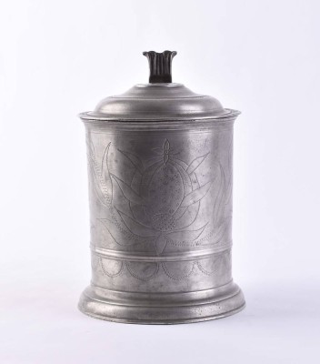 Tin jug Scandinavia/Baltic early 19th century
