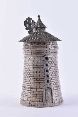 Figurine jug THEODOR WIESELER Nuremberg around 1900