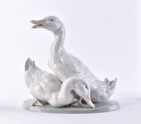 Altenburg duck couple circa 1910