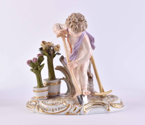 Meissen figurine allegory 
