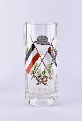 Patriotic glass 1st half 20th century