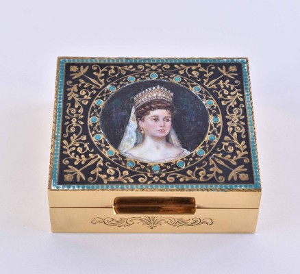 Lidded box Russia