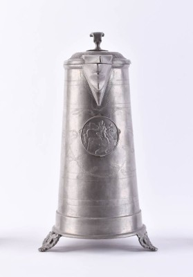 Tin beak stand 19th century