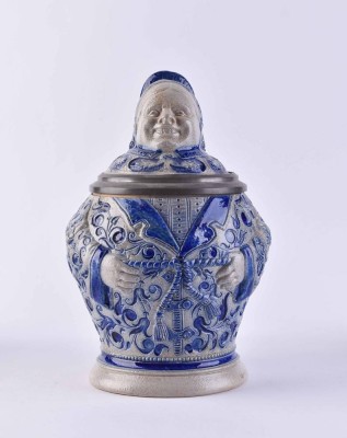 Figurative beer mug, circa 1900