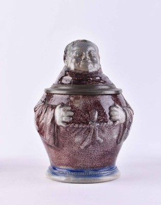 Figure jug, circa 1900