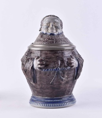 Figure jug, circa 1900