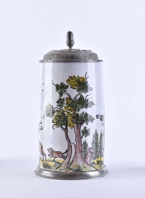 Fayence jug 20th century
