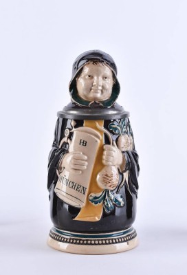 Figurine jug Münchner Kindl c. 1900