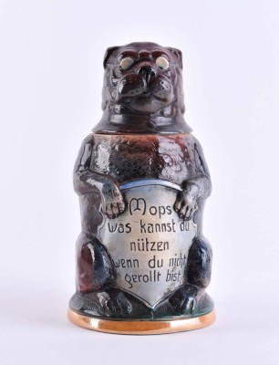 Joke jug, early 20th century