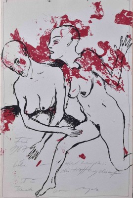 A group of art calendars Angela HAMPEL (1956) 