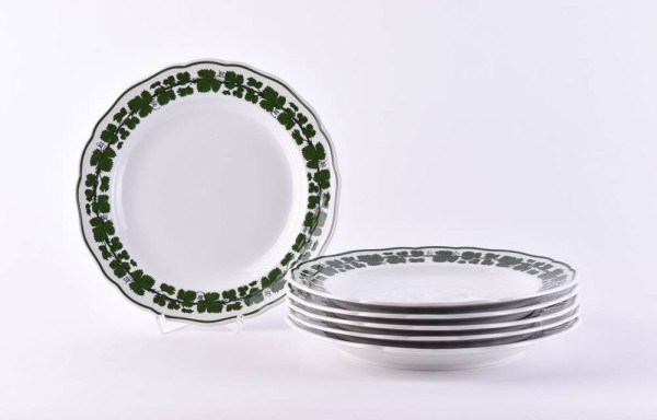 6 Speiseteller Meissen