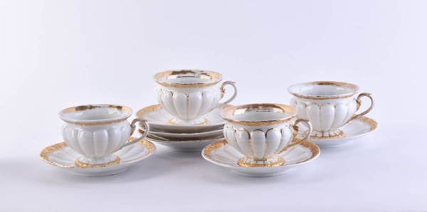 Konvolut Meissen X Form