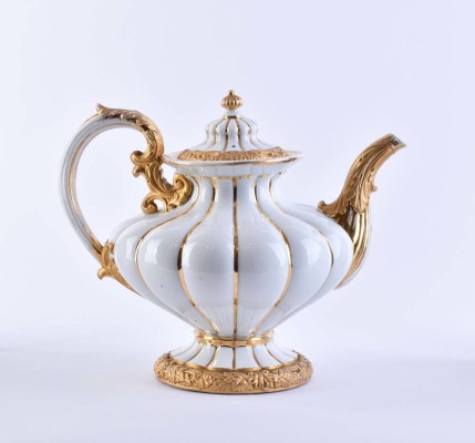 Teekanne Meissen X Form