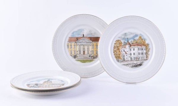 Konvolut Ansichtenteller KPM Berlin