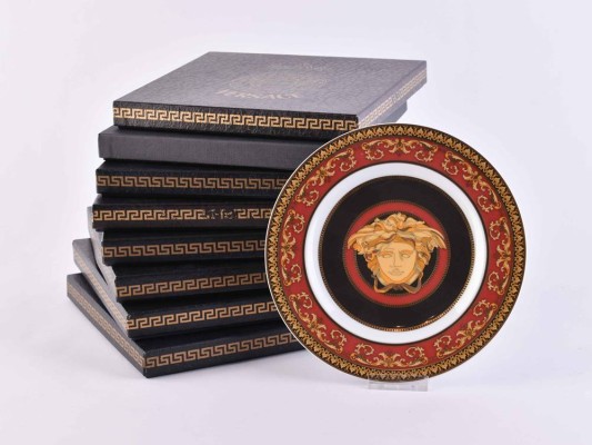 8 Rosenthal- Versace Medusa plates