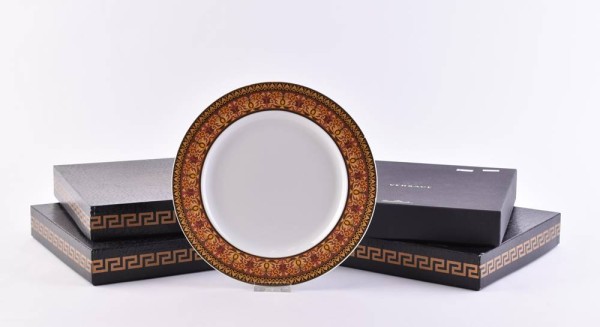 A group of Rosenthal- Versace Medusa dinner plates