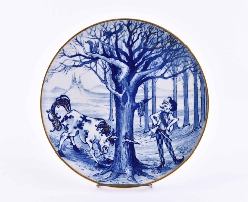 Wall plate Meissen 