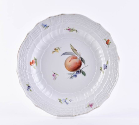 Speiseteller Meissen 19. Jhd.
