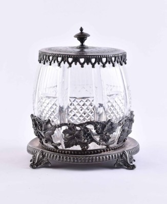 Keksbehälter J. B. Peters, viktorianische Zeit