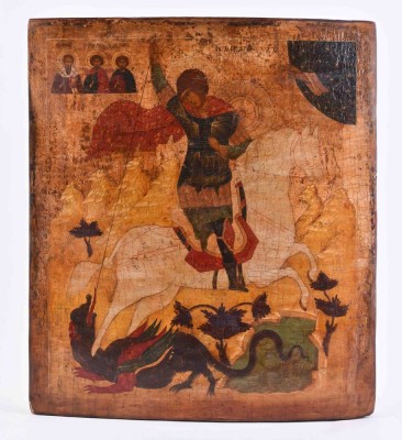 Icon Russia probably 16th/17th century